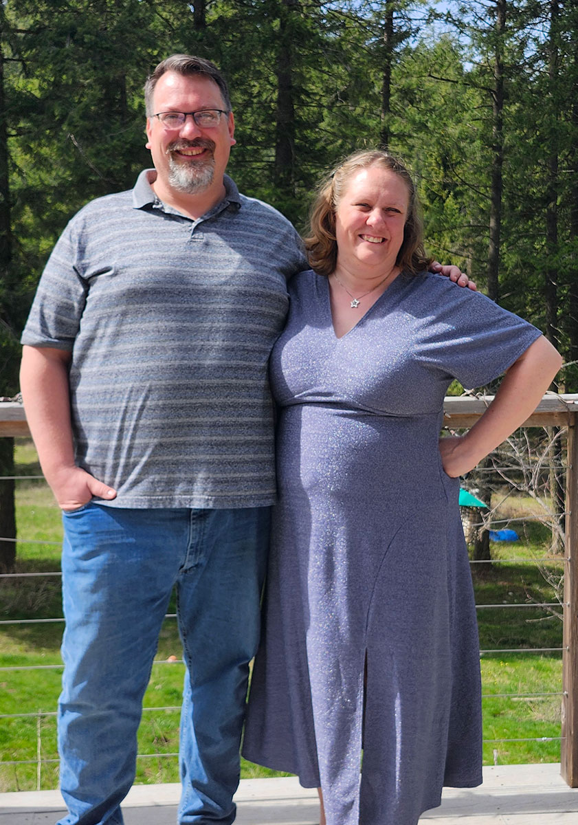 Jay and Tiffany at Living Springs Ranch